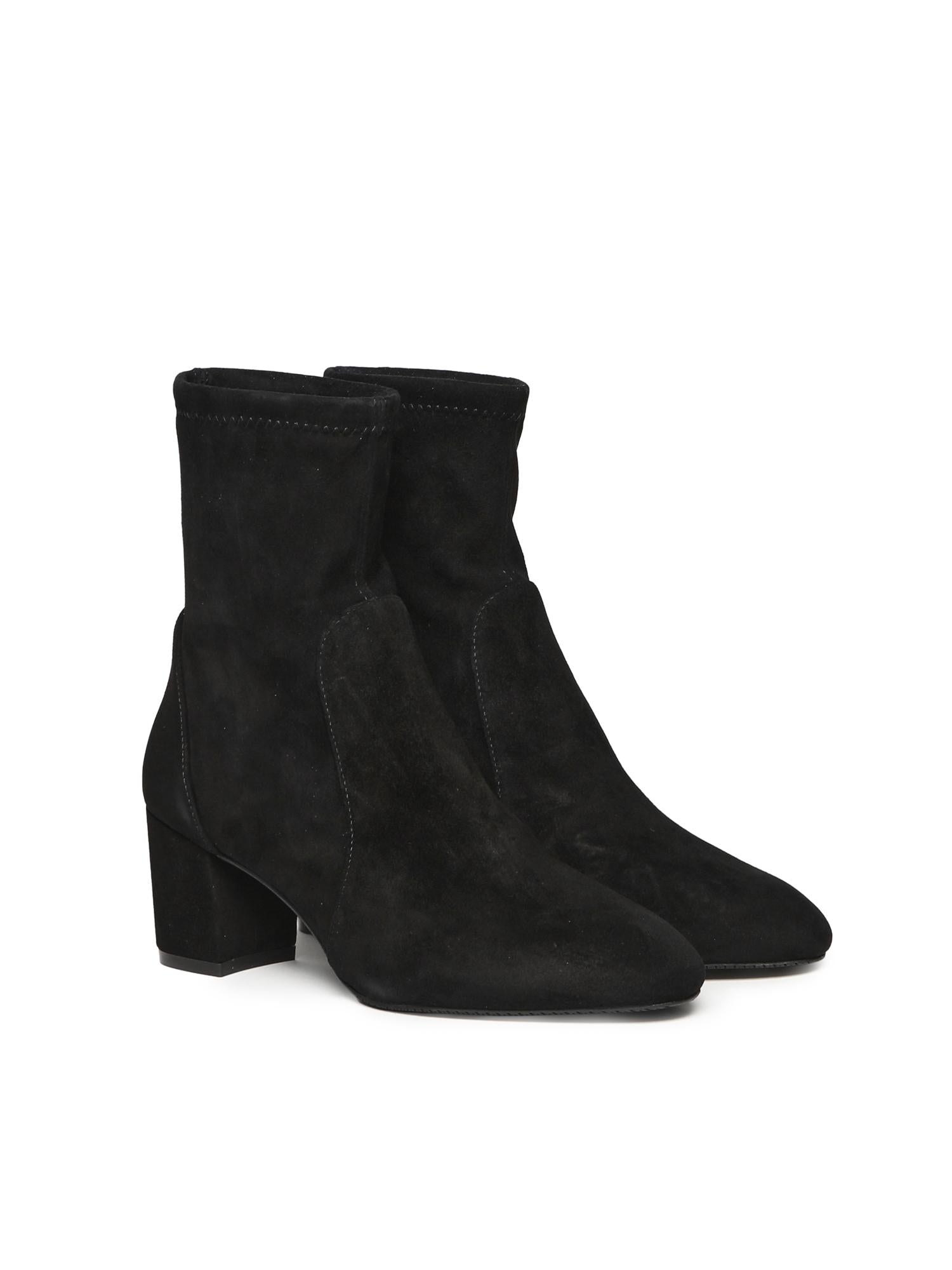 Sock boots Yuliana in suede S6276 BLK STUART WEITZMAN 