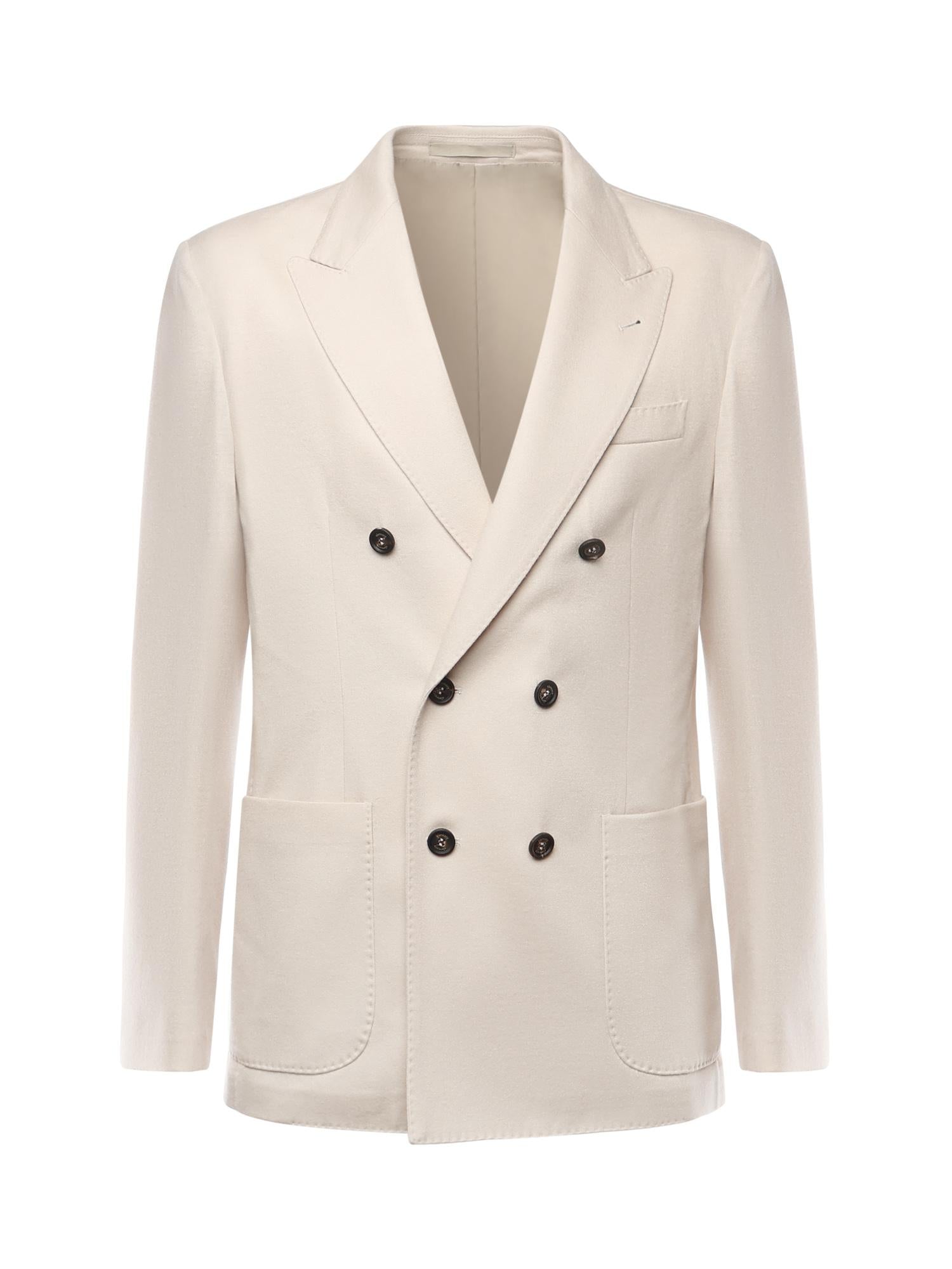 Giacca doppiopetto in lana L75GIAK10TES0L182 02 ELEVENTY 