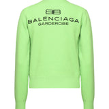 Maglione girocollo con logo 812107 T17143232 BALENCIAGA 