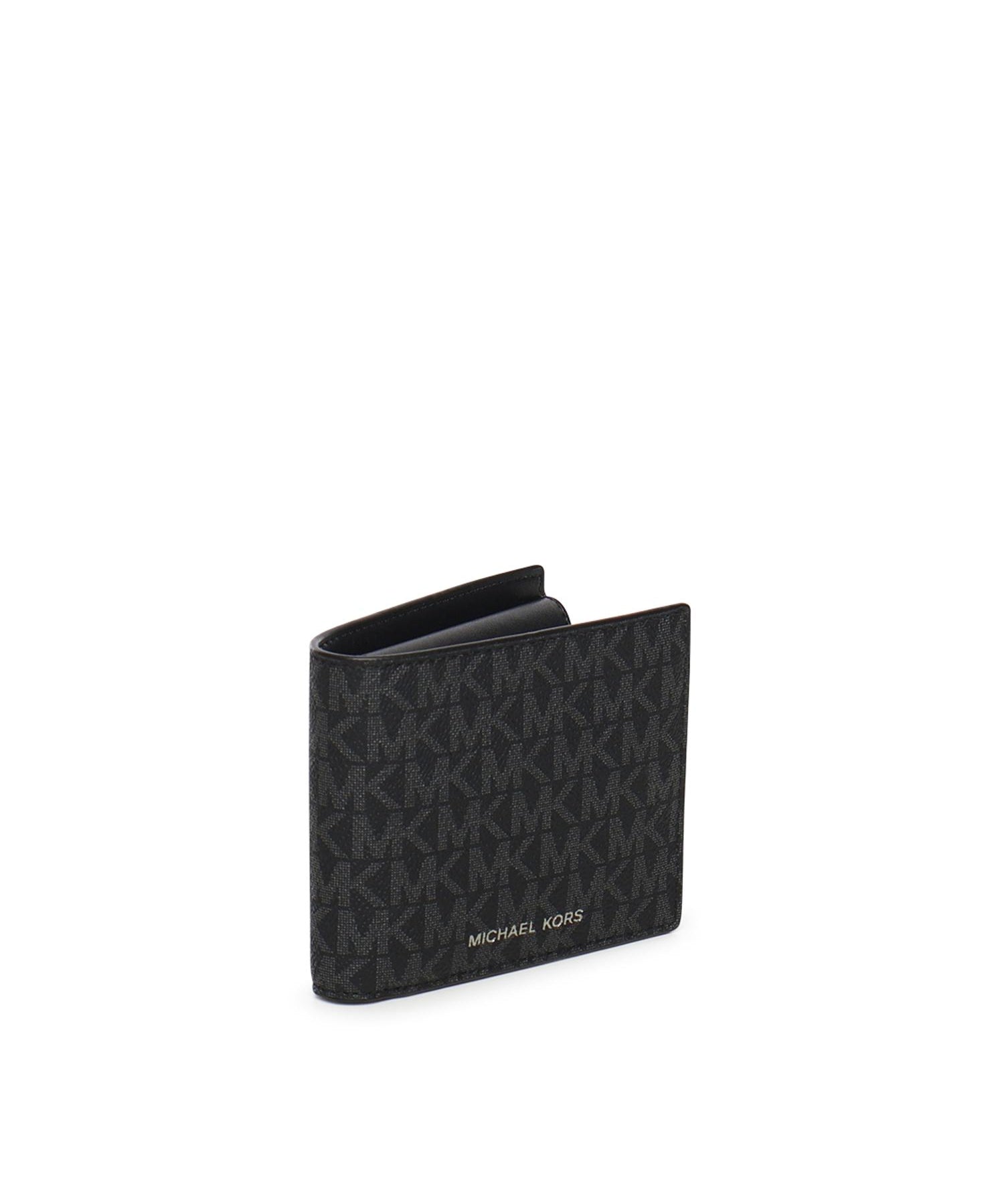 Portafoglio a libro Harrison con logo<BR/> 39F9LGYF3B 001 MICHAEL MICHAEL KORS 