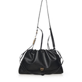 Borsa Clutch a spalla grande in pelle 105825 A0QOZ99Q PINKO 