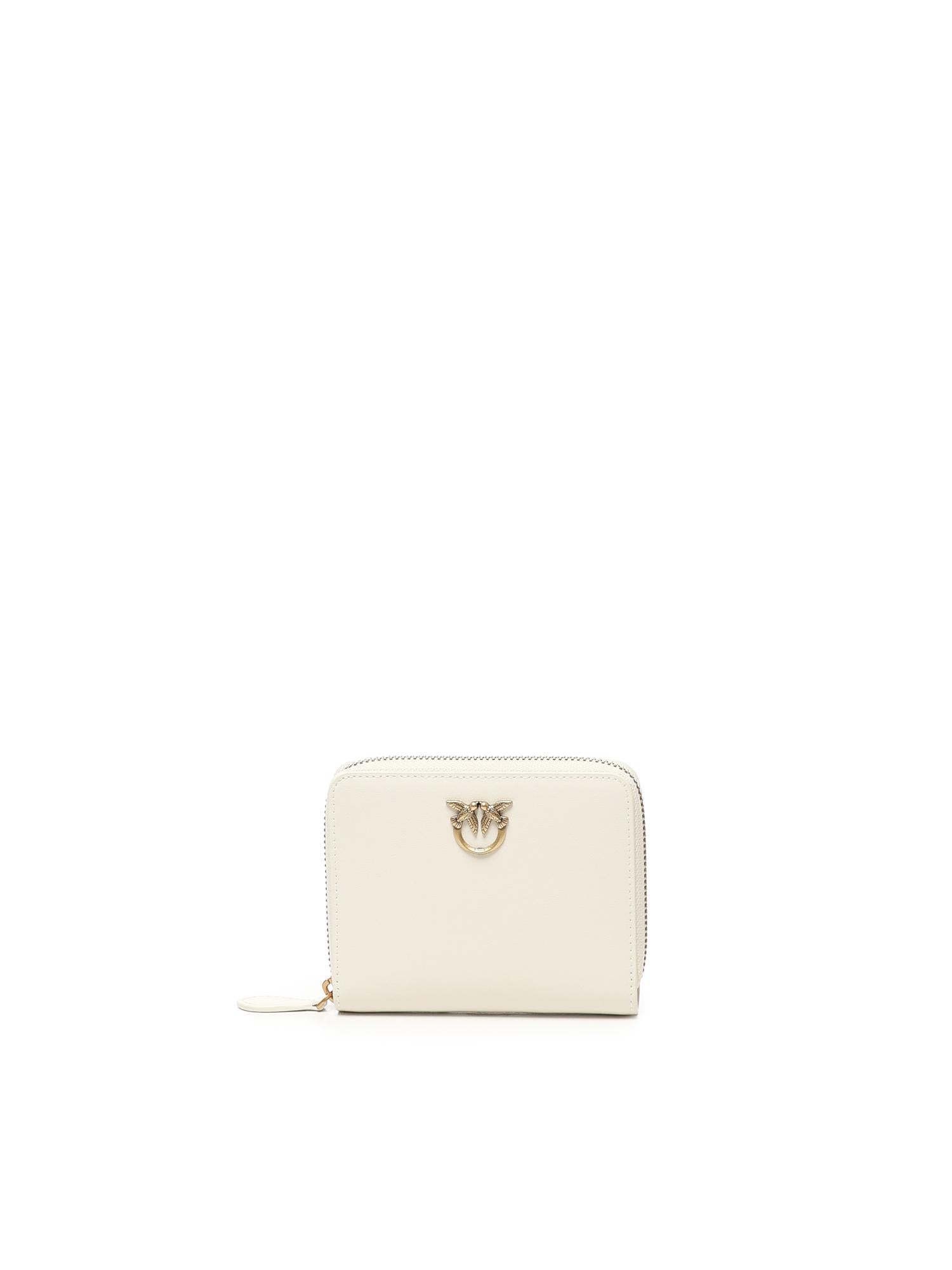Portafoglio quadrato zip-around 100249 A0F1Z14Q PINKO 