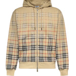 Felpa in cotone Check sfumato 8119034 B9368 BURBERRY 