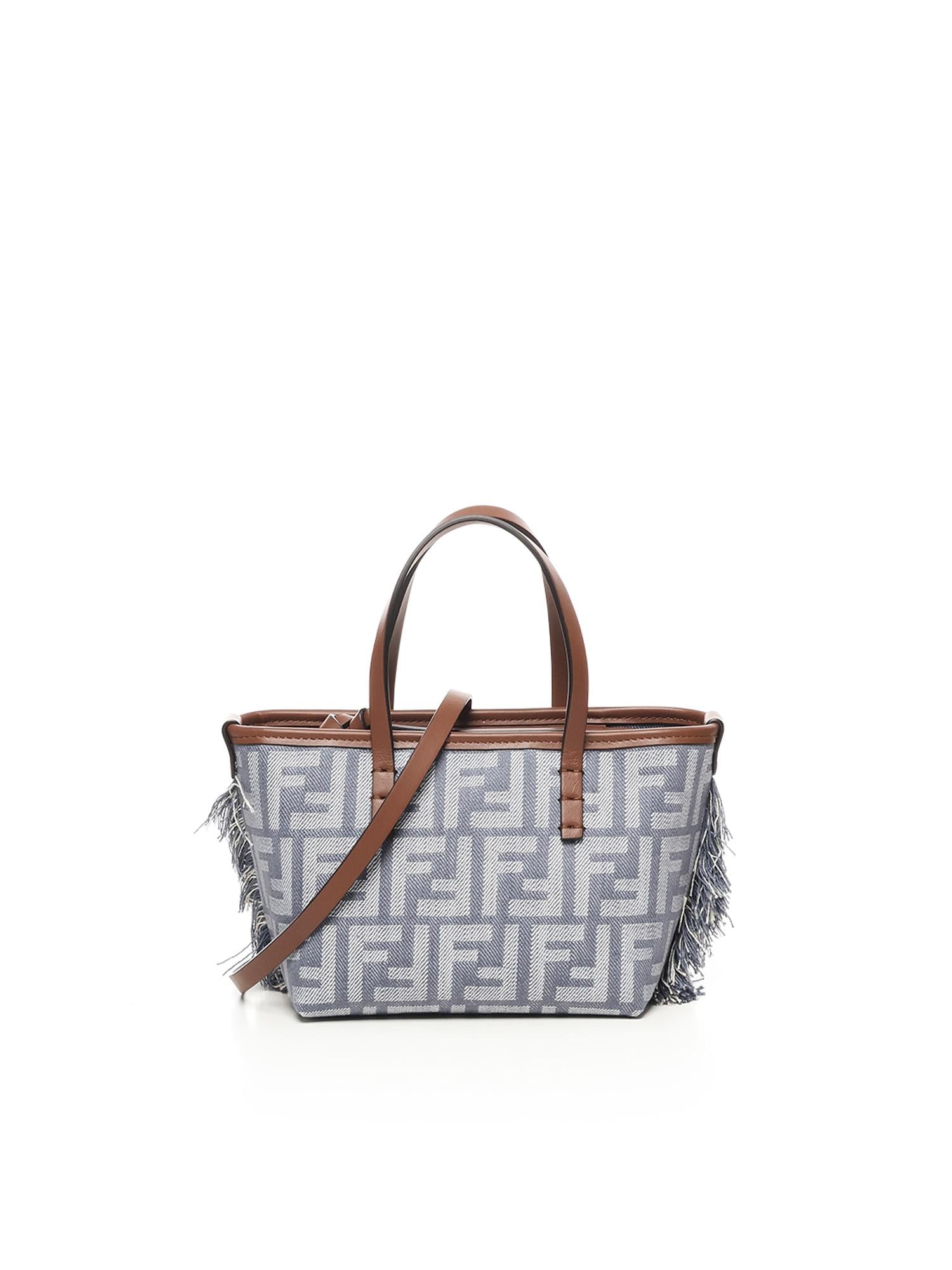 Mini bag 'Roll' FF Jacquard 8BS096 AUT4F1SXQ FENDI 