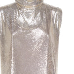 Abito in maglia metallica con cut out 2322261936600 MANTIDE002 SPORTMAX 
