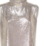 Abito in maglia metallica con cut out 2322261936600 MANTIDE002 SPORTMAX 