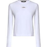 T-shirt in cotone Gros Grain TSW00155AJ00124 100 JACQUEMUS 
