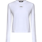 T-shirt in cotone Gros Grain TSW00155AJ00124 100 JACQUEMUS 