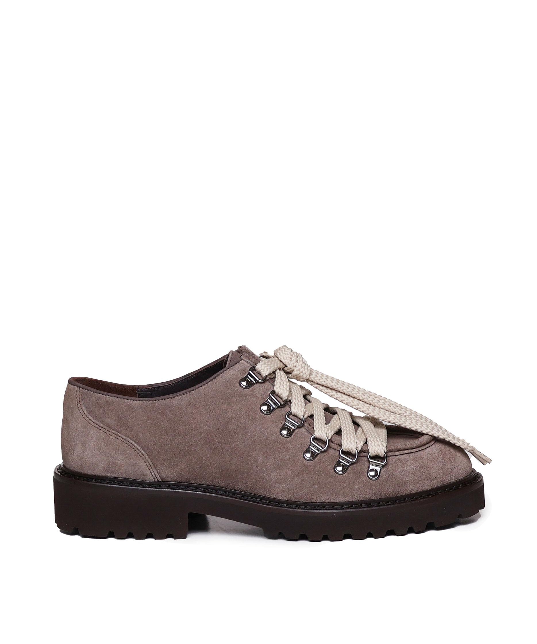 Stringate in pelle color grafite DU2736PHILUF009 TM39 DOUCAL'S 