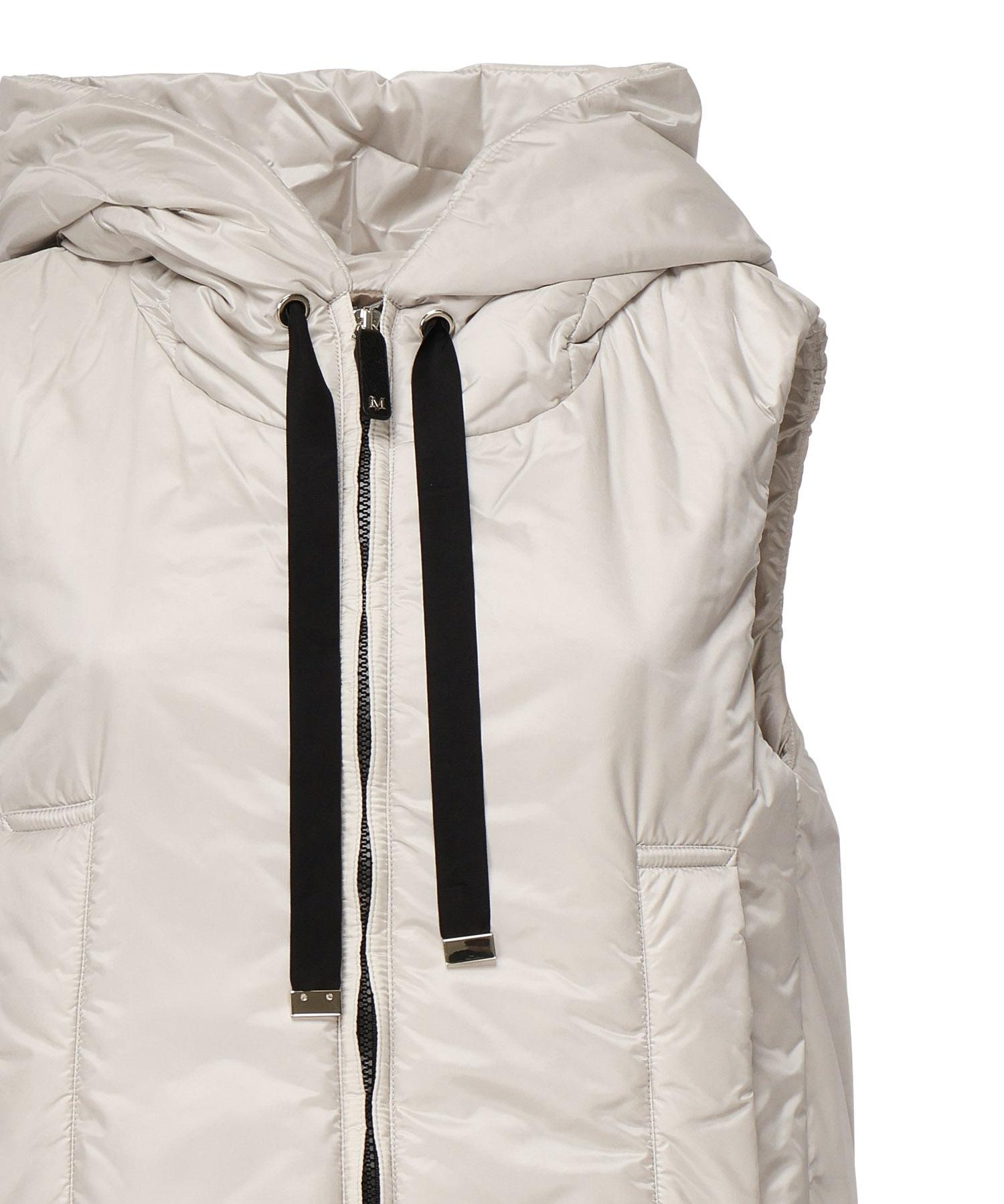 Gilet imbottito con cappuccio 2529296024600 003 MAX MARA THE CUBE 