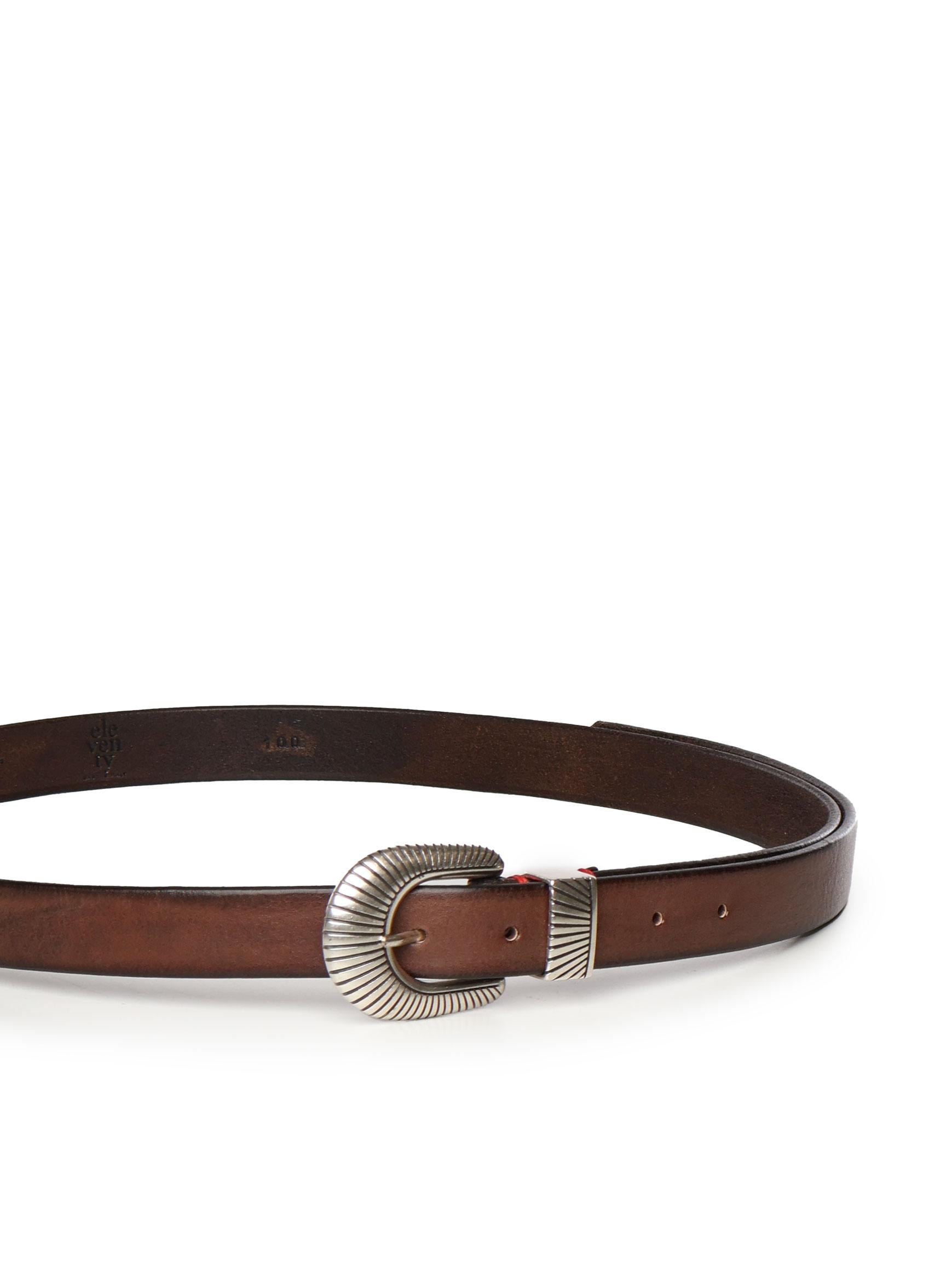 Cintura in pelle K77CINK10PEL0K008 05 ELEVENTY 