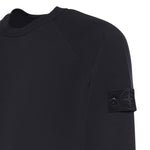 Felpa in cotone stretch con logo L1S156100064 S00F3V0020 STONE ISLAND 
