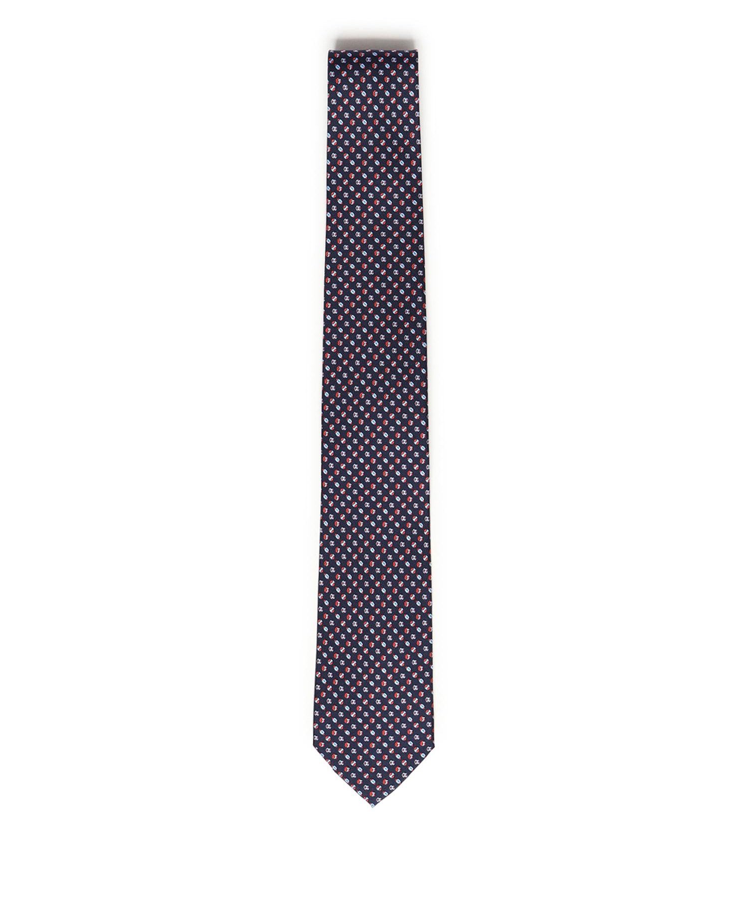 Cravatta in seta con stampa 351310 788867001 FERRAGAMO 