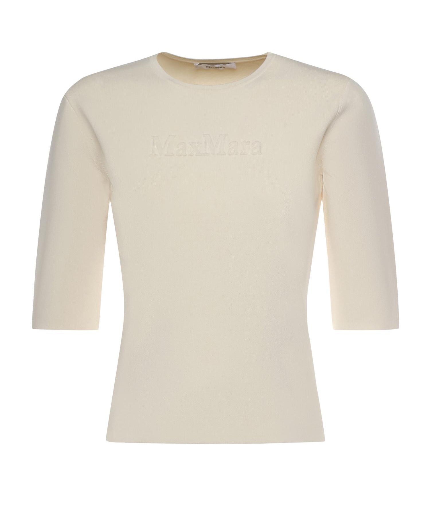 Maglia con logo lettering 2611361098600 001 MAX MARA 