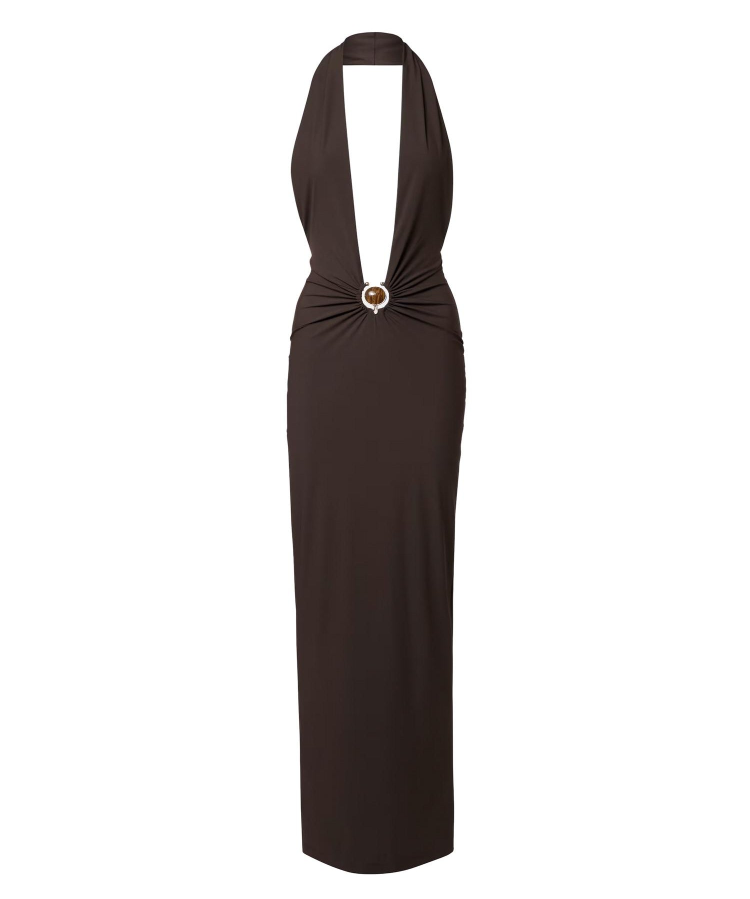 Abito lungo in lycra 25047364 UMBER CHRISTOPHER ESBER 