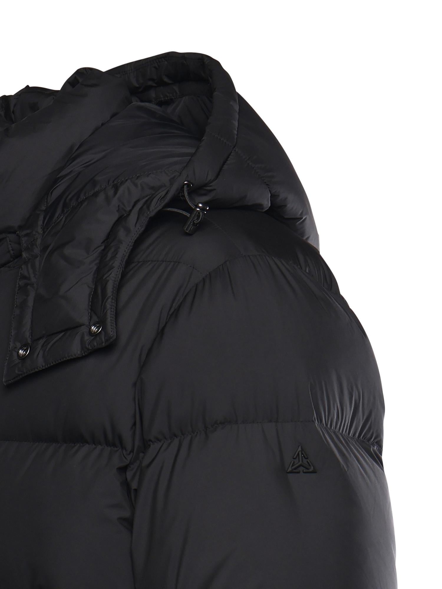 Piumino con logo HE9440025 NERO HESKIMO 