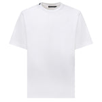 T-shirt in cotone con patch logo G8PN9T FU7EQW0800 DOLCE & GABBANA 