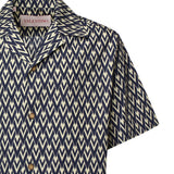 Camicia da bowling con stampa Toute la V all over 6V3AA111 AS0QTD VALENTINO GARAVANI 
