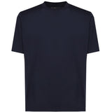 T-shirt Vice in cotone premium VICE BLU GIULIANO GALIANO 