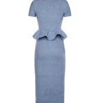 Abito midi in maglia RS26106M BL SELF-PORTRAIT 