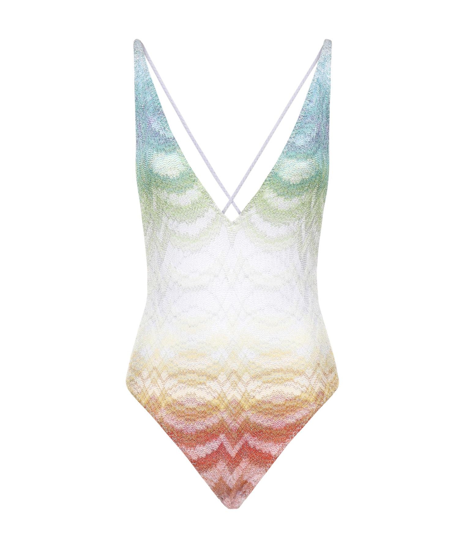 Costume intero in viscosa lamé MC22SP03 BR014HSM9X1 MISSONI 