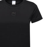 T-shirt with Monogram appliqué 100355 A2HNZ99 PINKO 