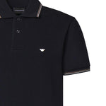 Polo in cotone con logo AF23090 EM004607UB118 EMPORIO ARMANI 