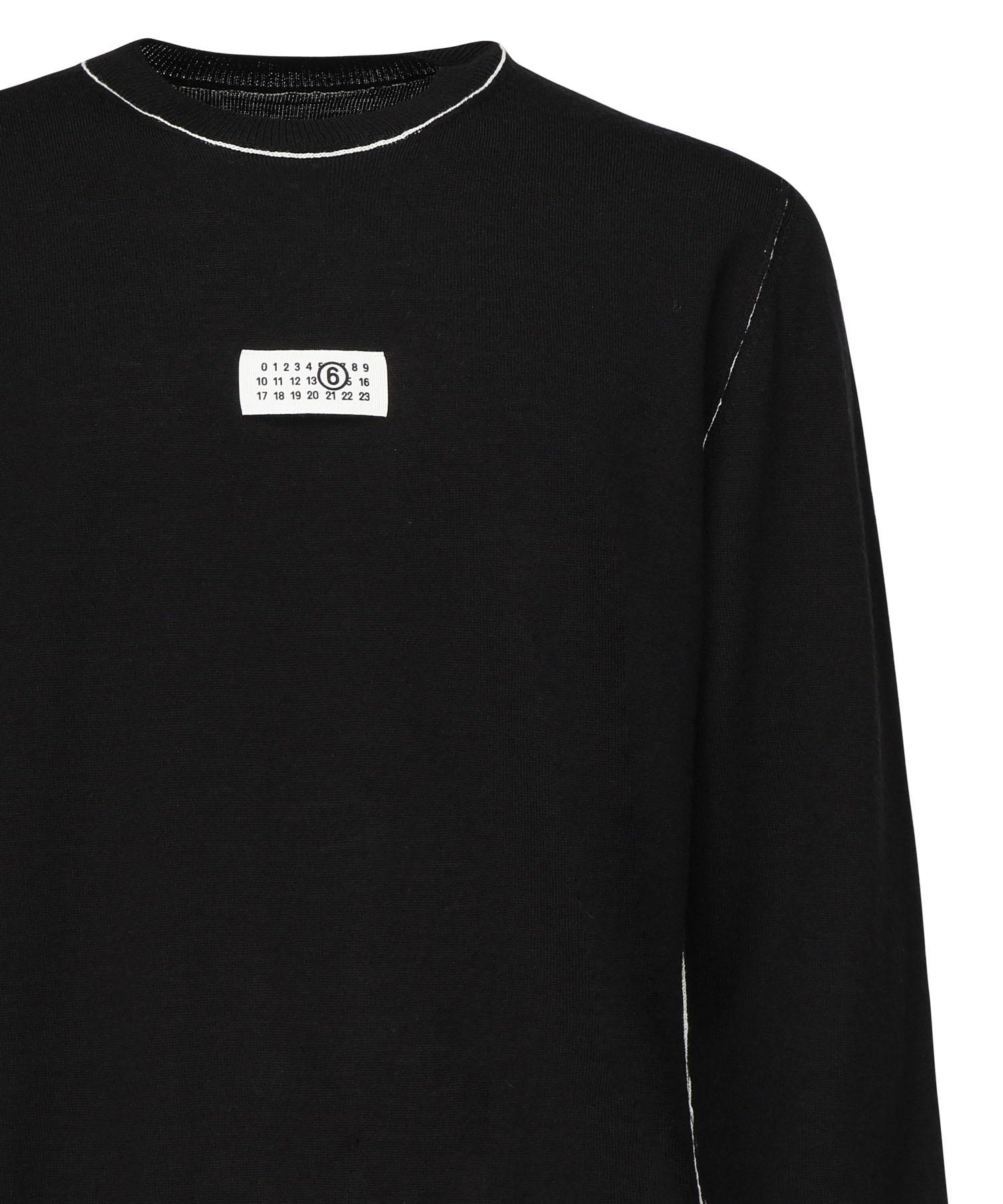 Maglione in lana SH0HL0017 M13037900 MM6 Maison Margiela 