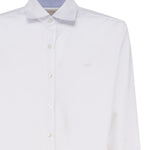 Camicia in cotone con logo ton sur ton NRMA3481540 VYPB001 FAY 