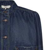 Giacca arricciata in denim CH26SDV09258 4A1 CHLOÉ 