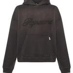 Felpa con cappuccio nera vintage<BR/> MLM100160 17 REPRESENT 