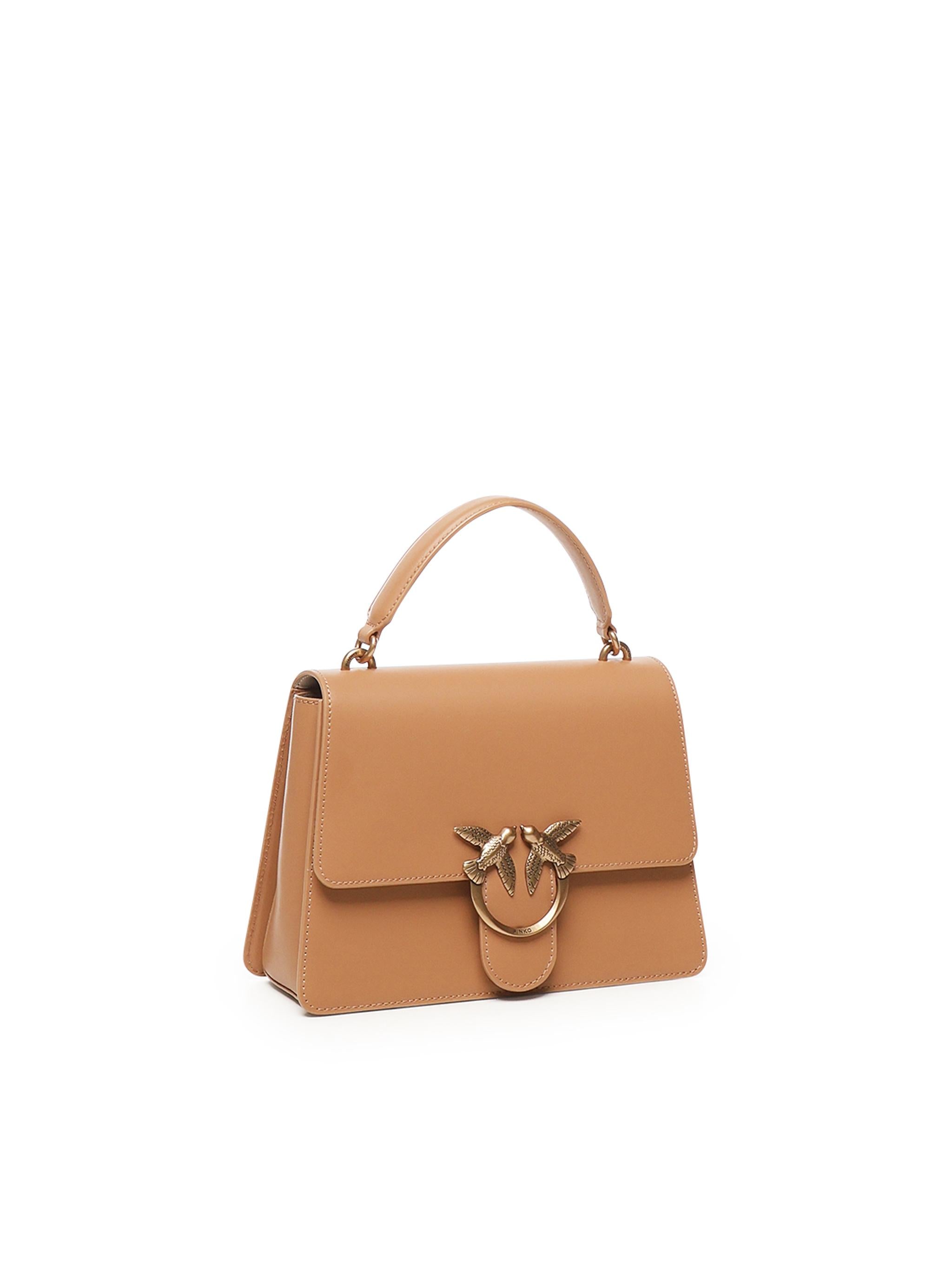 Borsa Classic Love One Top Handle Light Simply 100066 A0F1C83Q PINKO 