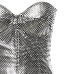 Abito strapless in rete F60EQT GDDHGS0998 DOLCE & GABBANA 