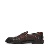 Mocassino in pelle intrecciata DU3266PHOEUY195 TM00 DOUCAL'S 