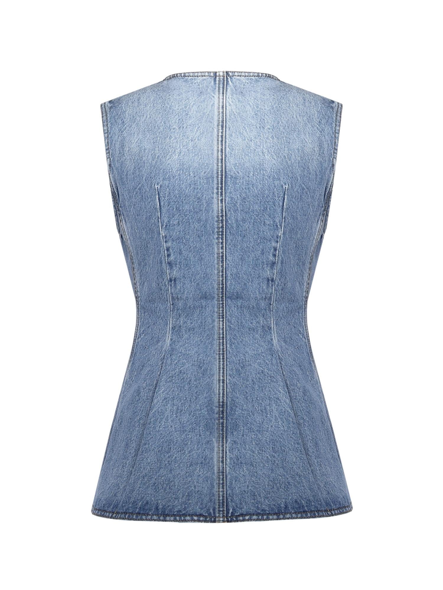 Top in denim 115167 1321 ROTATE 