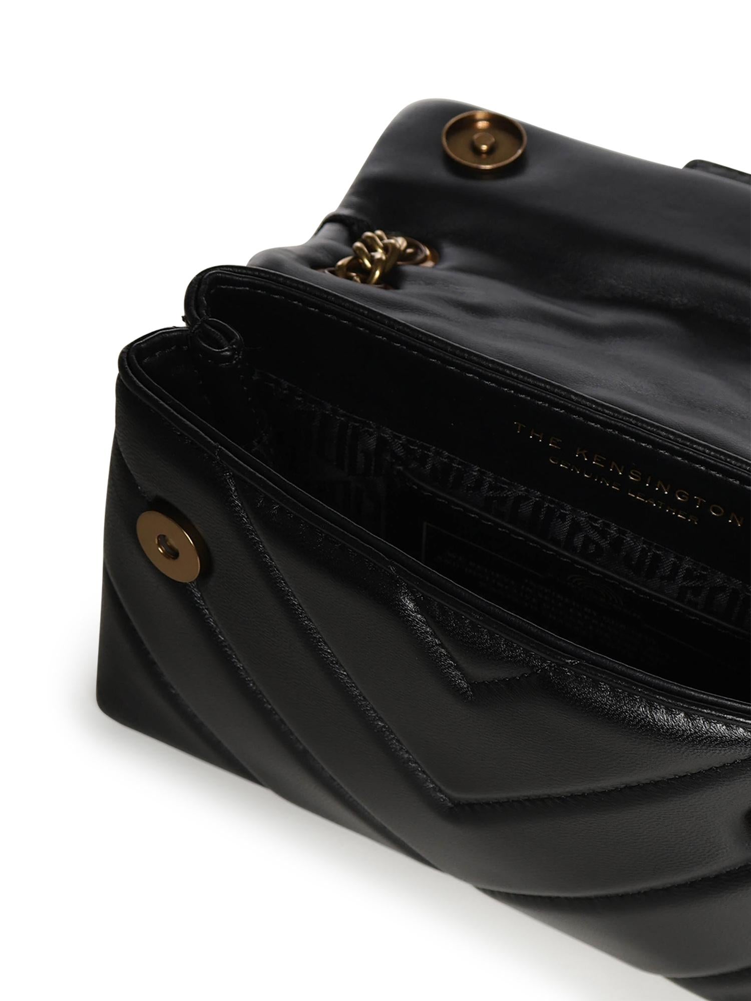 Mini bag Kensington in pelle 1470805109 BLACK KURT GEIGER 