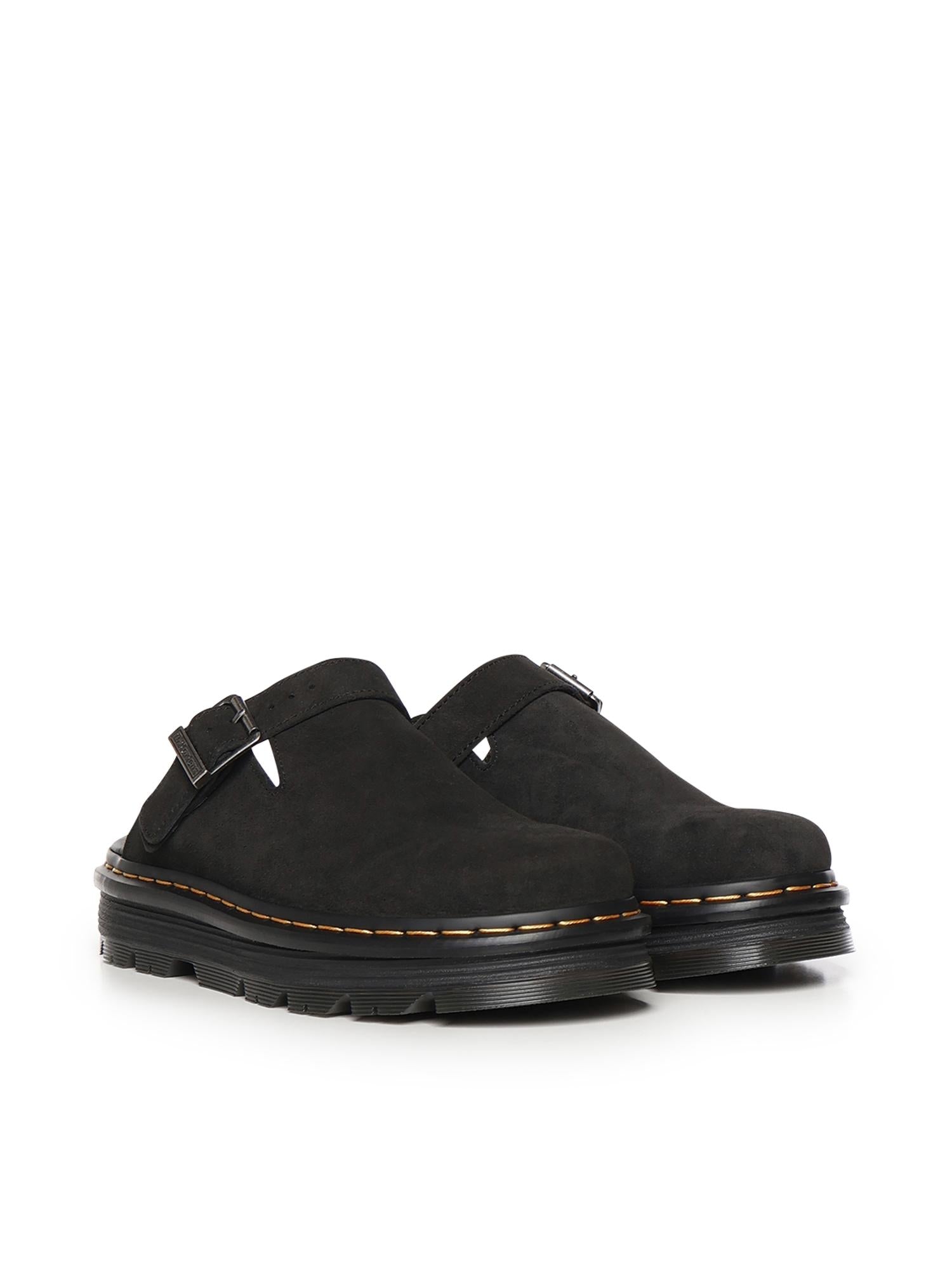 Mules platform Zebzag in camoscio 31657001  DR. MARTENS 
