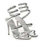 Sandali in pelle  specchiata C11865 1050001L001 RENÉ CAOVILLA 