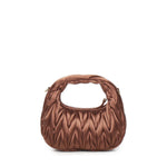 Mini bag Wander in raso trapuntato 5BP078 2BD8F0324 MIU MIU 