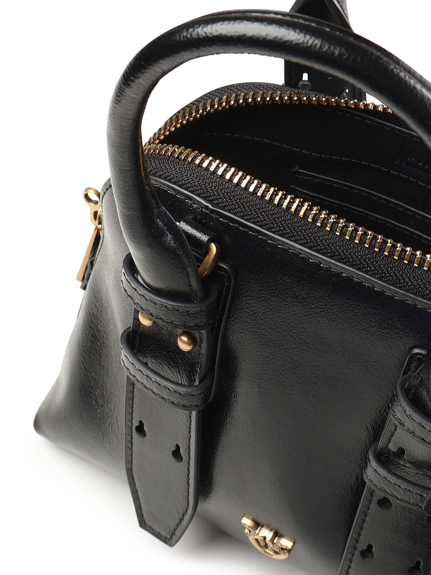 Borsa a mano piccola Escape Bag in pelle 105333 A2VWZ99Q PINKO 