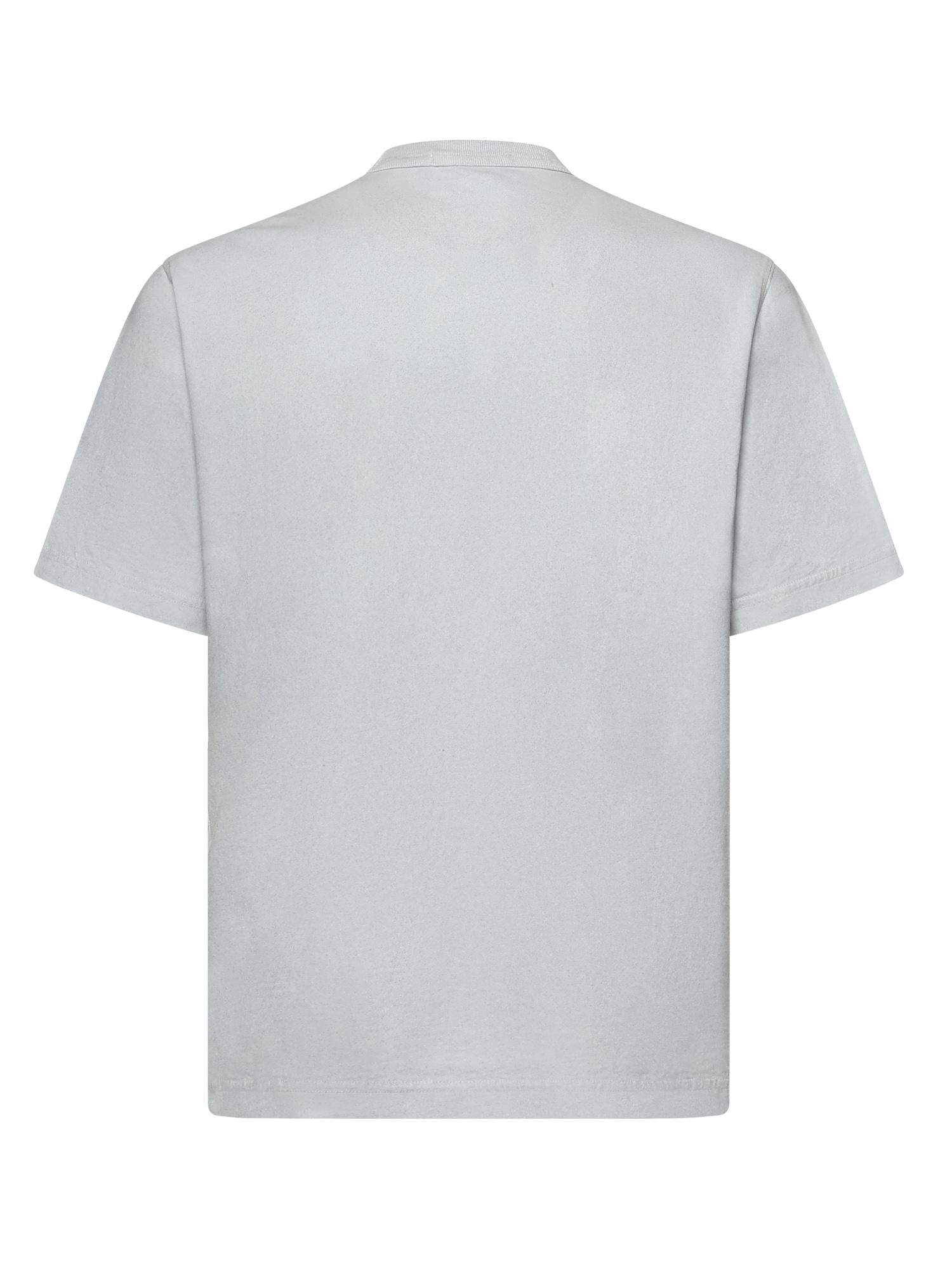 T-shirt in cotone con logo<BR/><BR/> L1S152100013 S0305V0041 STONE ISLAND 