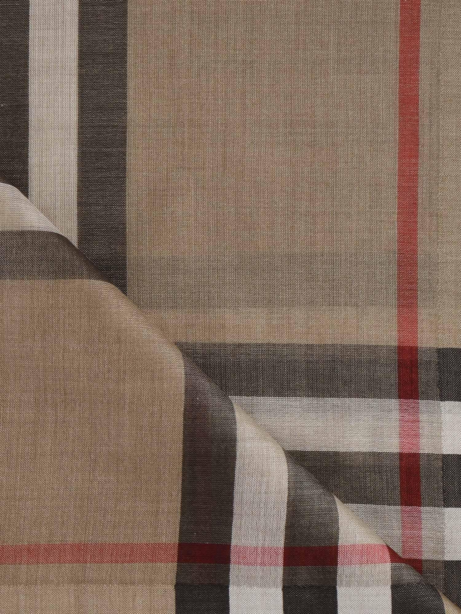 Sciarpa in lana e seta Check 8078779 A7026 BURBERRY 