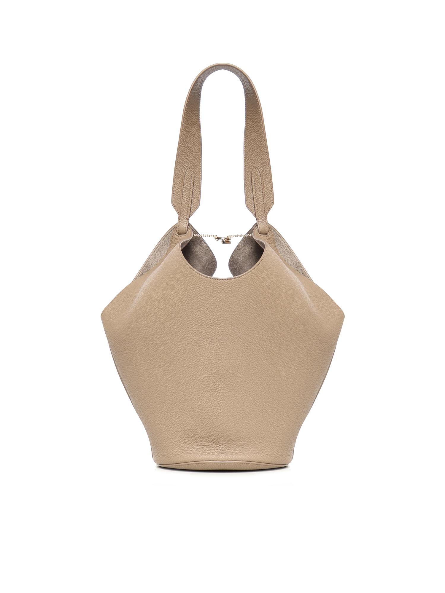 Borsa Lotus Small in pelle H2043 914731 KHAITE 