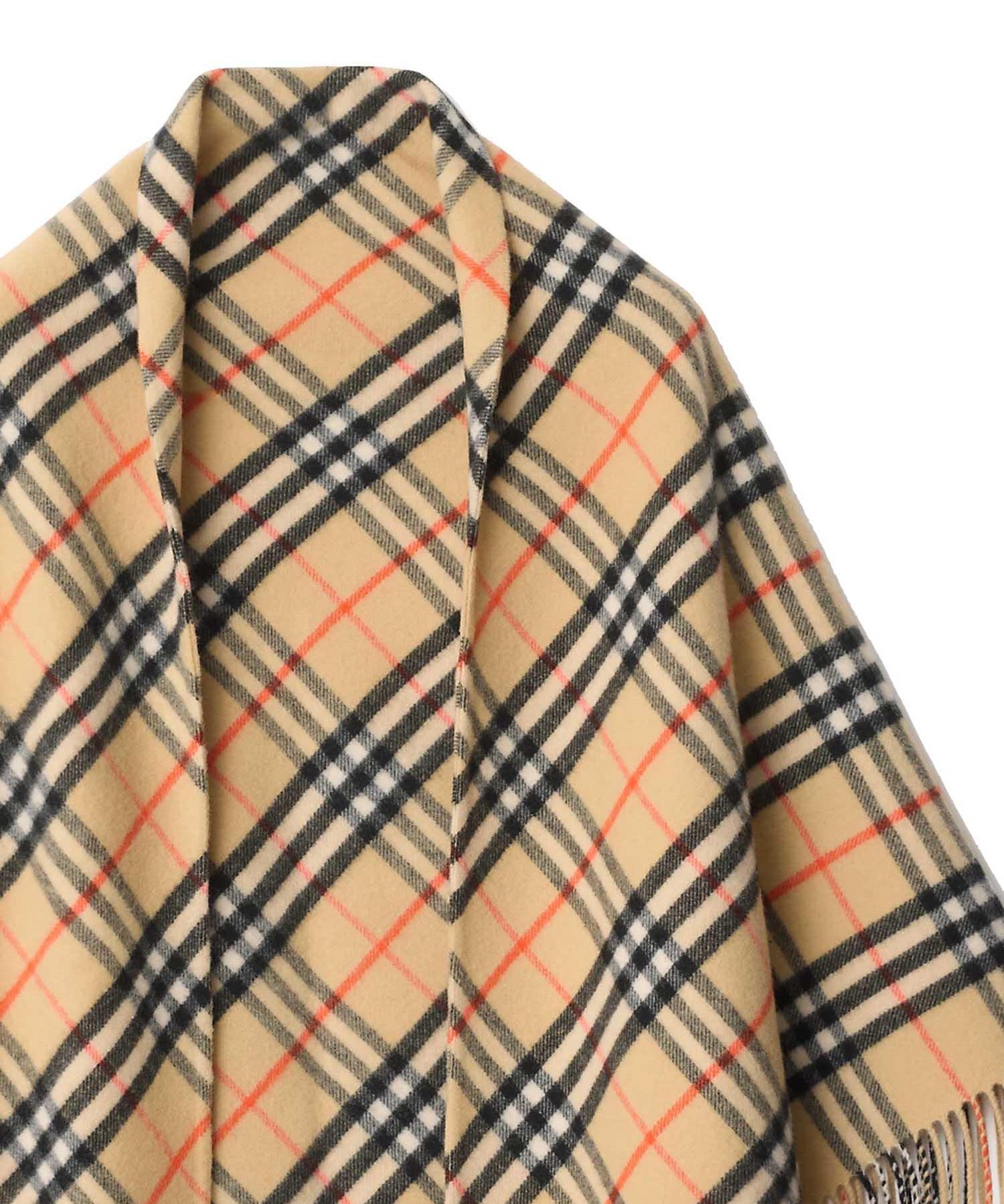 Mantella in lana e cashmere Check 8113128 A2021 BURBERRY 