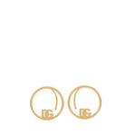Orecchini a cerchio con logo DG WEO8L3 W1111ZOO00 DOLCE & GABBANA 