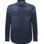 CamiciaTexas in denim di cotone SCC0001SH45350300D  SARTORIO NAPOLI 