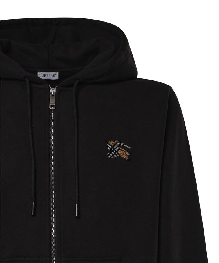 Felpa con zip in cotone 8130195 A1189 BURBERRY 