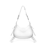 Borsa a spalla Y2K.002 FBBP70002 -BIANCO/NIKEL BIASIA 