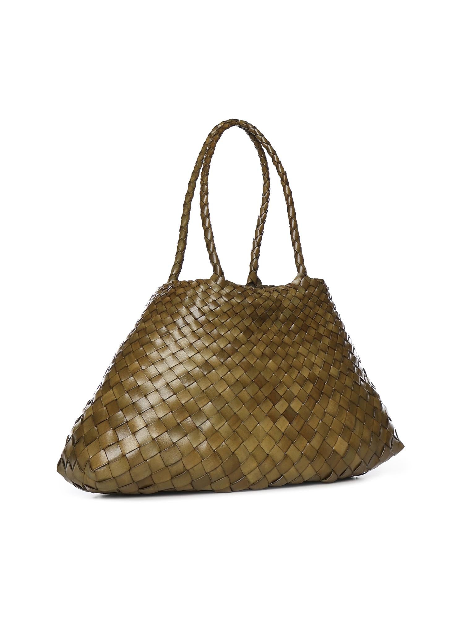 Borsa Santa Croce in pelle 8892 KAKI DRAGON DIFFUSION 