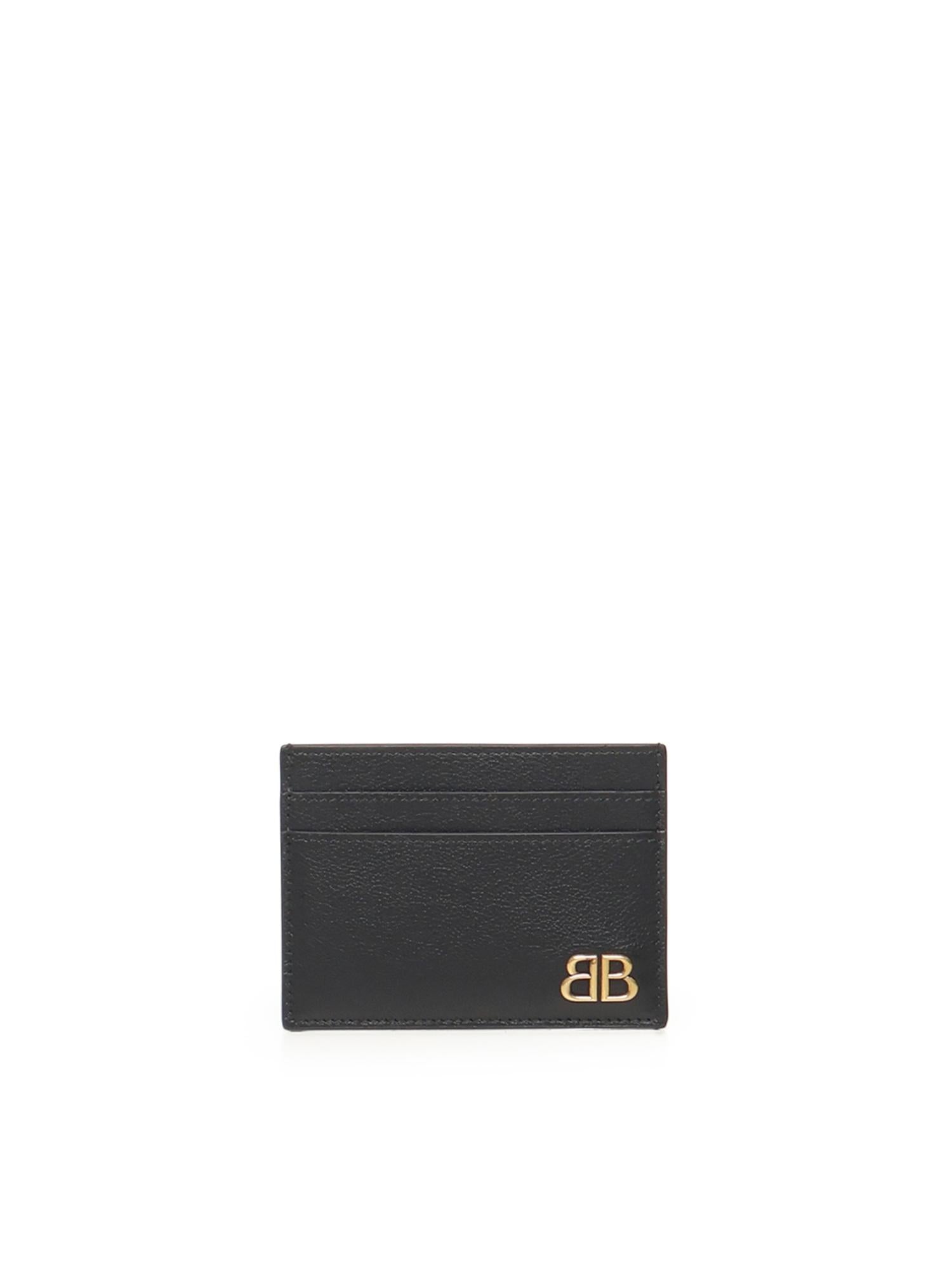 Portacarte Monaco con logo 766547 2ABXL1000 BALENCIAGA 